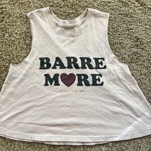Spiritual Gangster x Pure Barre Barre More Cropped Tank